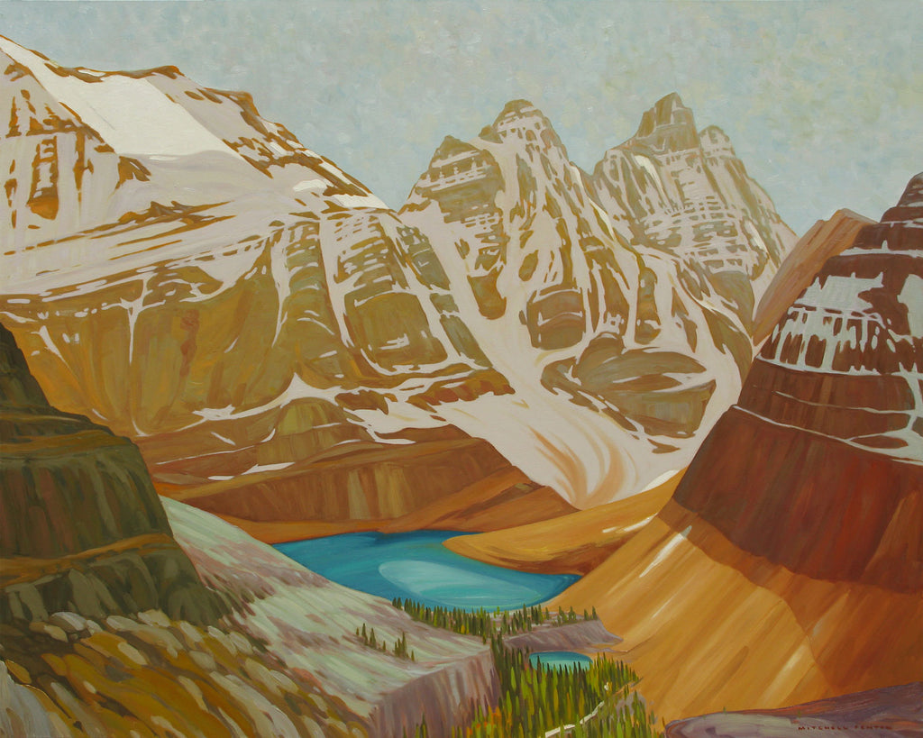 Lake Oesa from Wiwaxy Gap