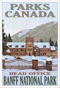Head Office - Banff National Park Poster