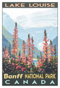 Foxglove - Banff National Park Poster