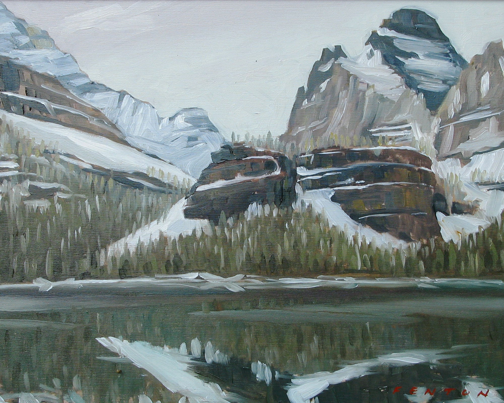 Lake O'Hara Snow