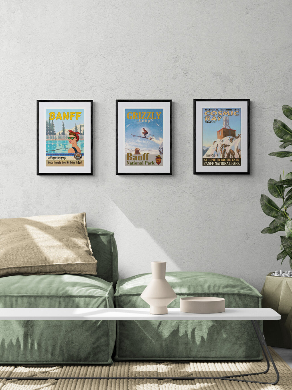 Grizzly Jump Poster