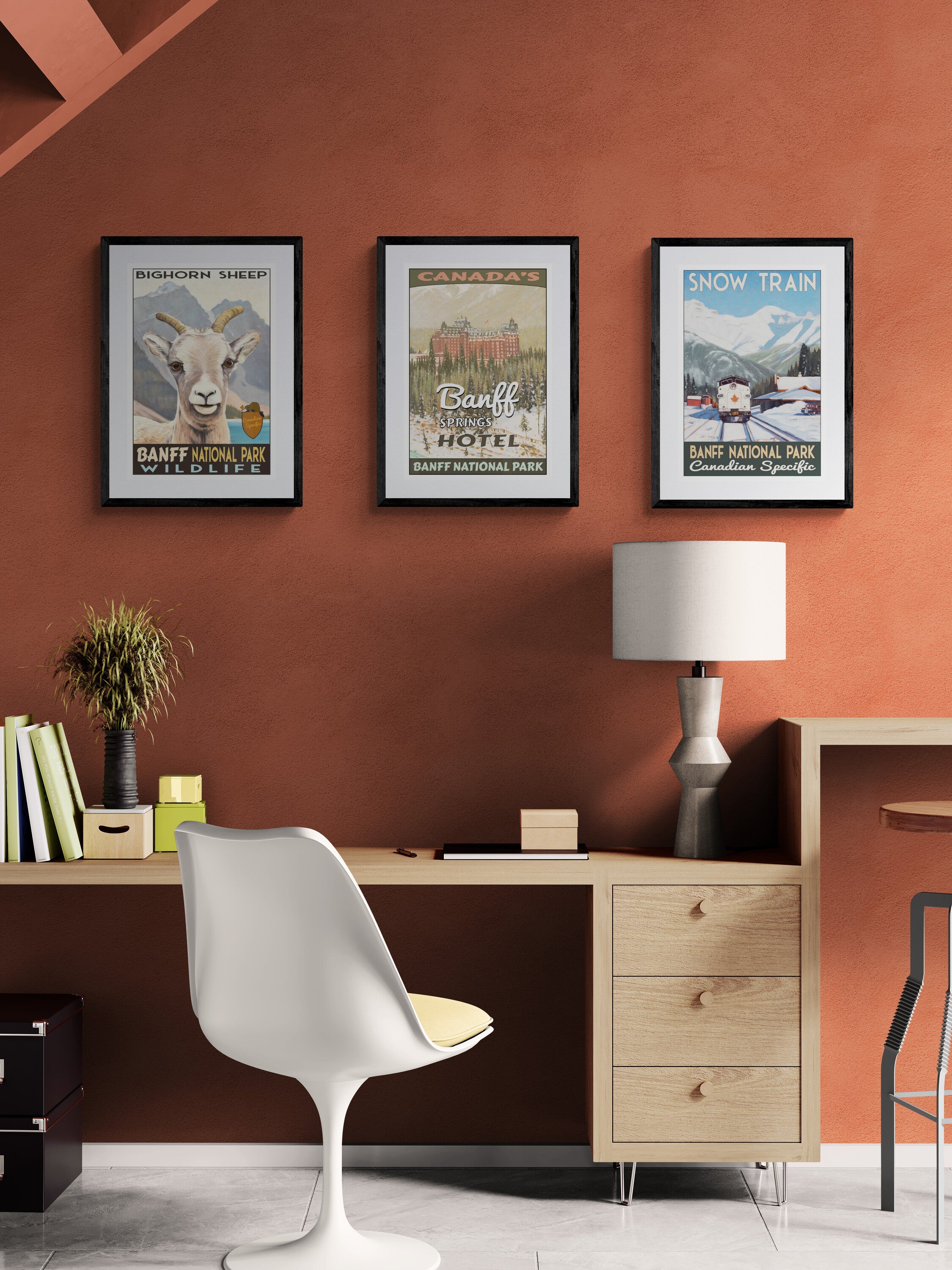 Banff Springs Hotel Poster