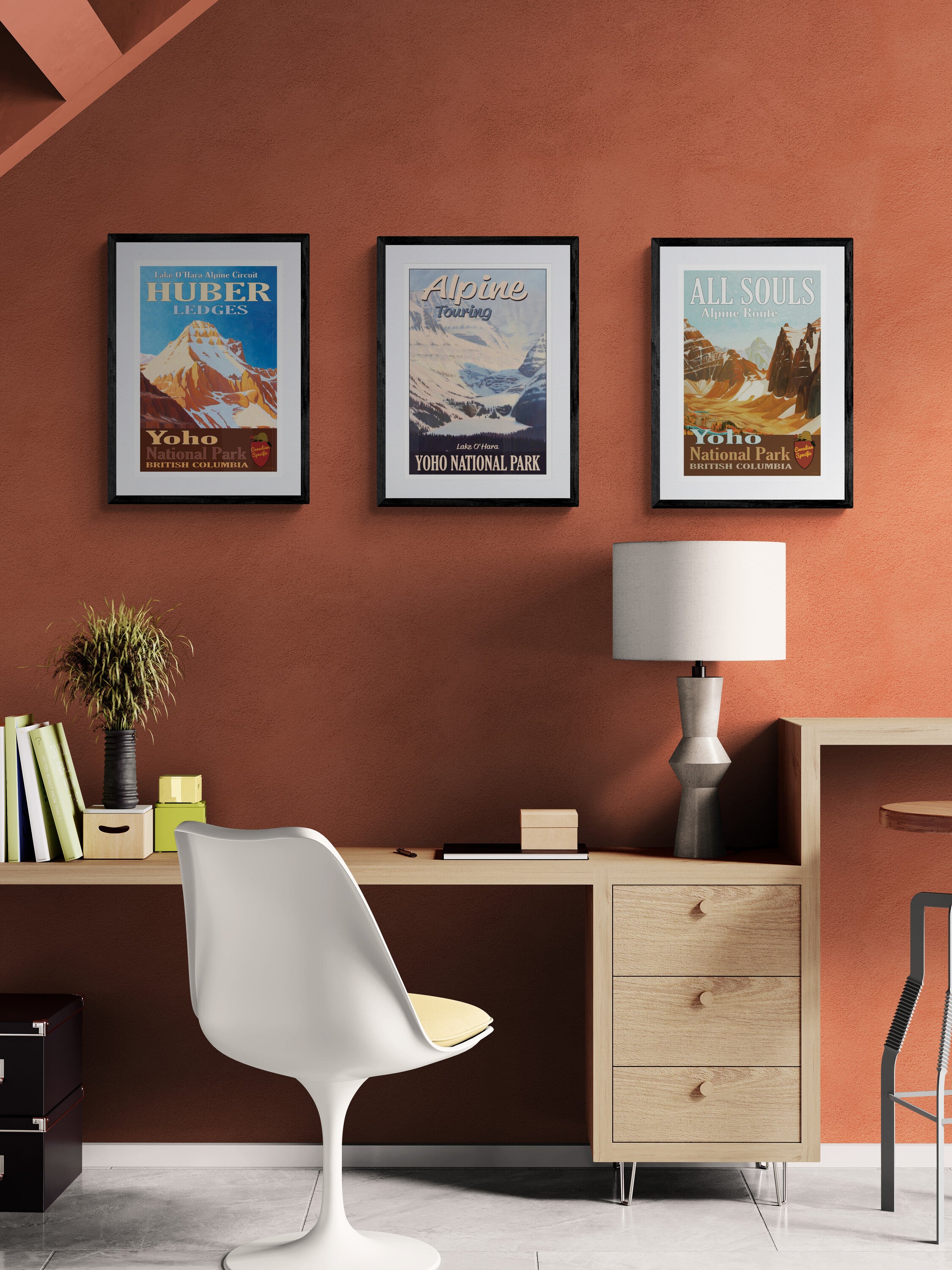 All Souls Alpine Route Poster