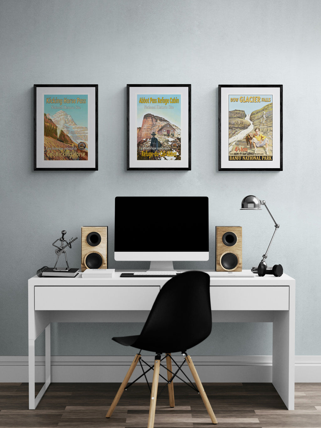 Bow Glacier Falls Poster