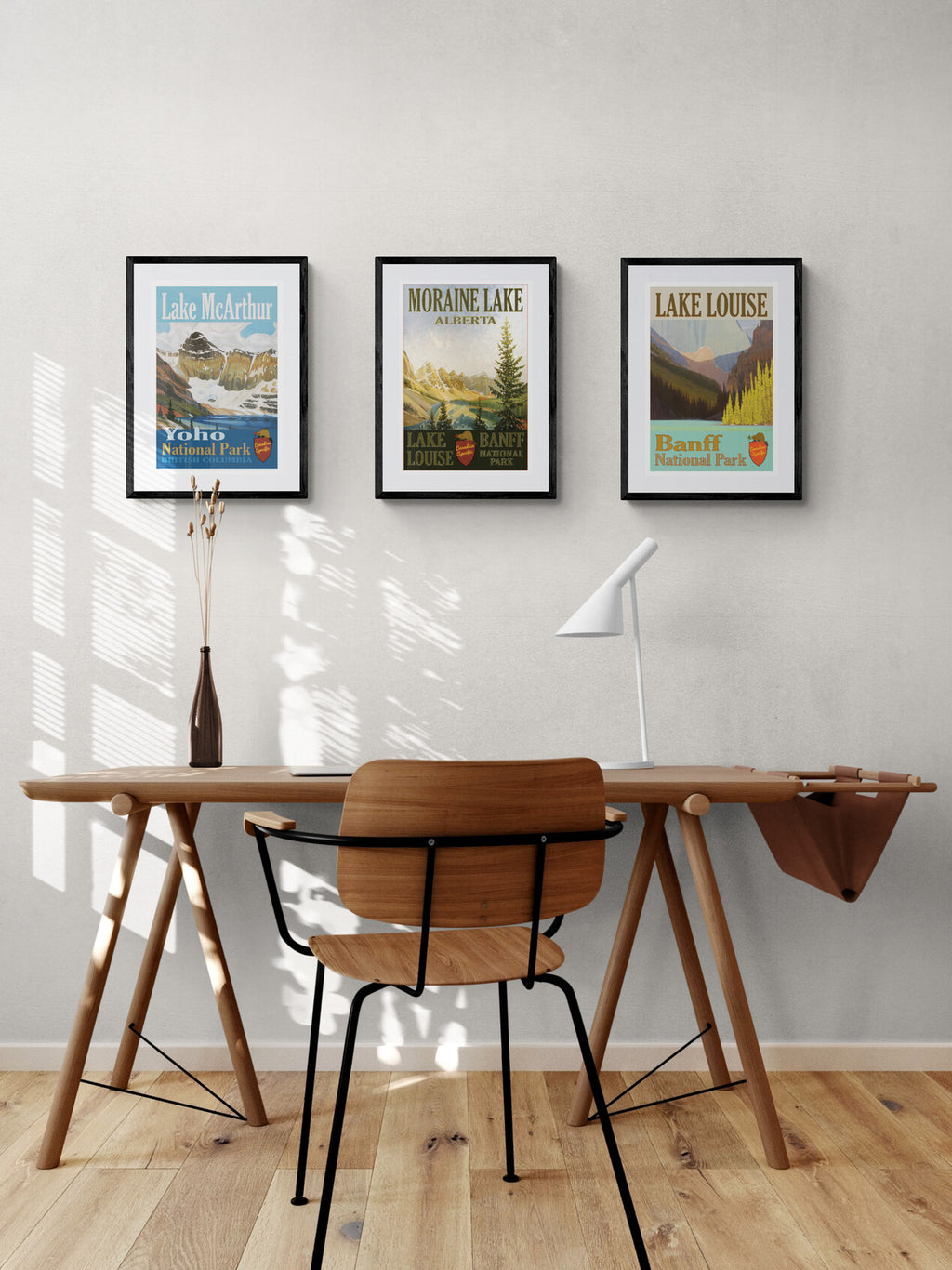 Moraine Lake - Banff National Park Spring Poster