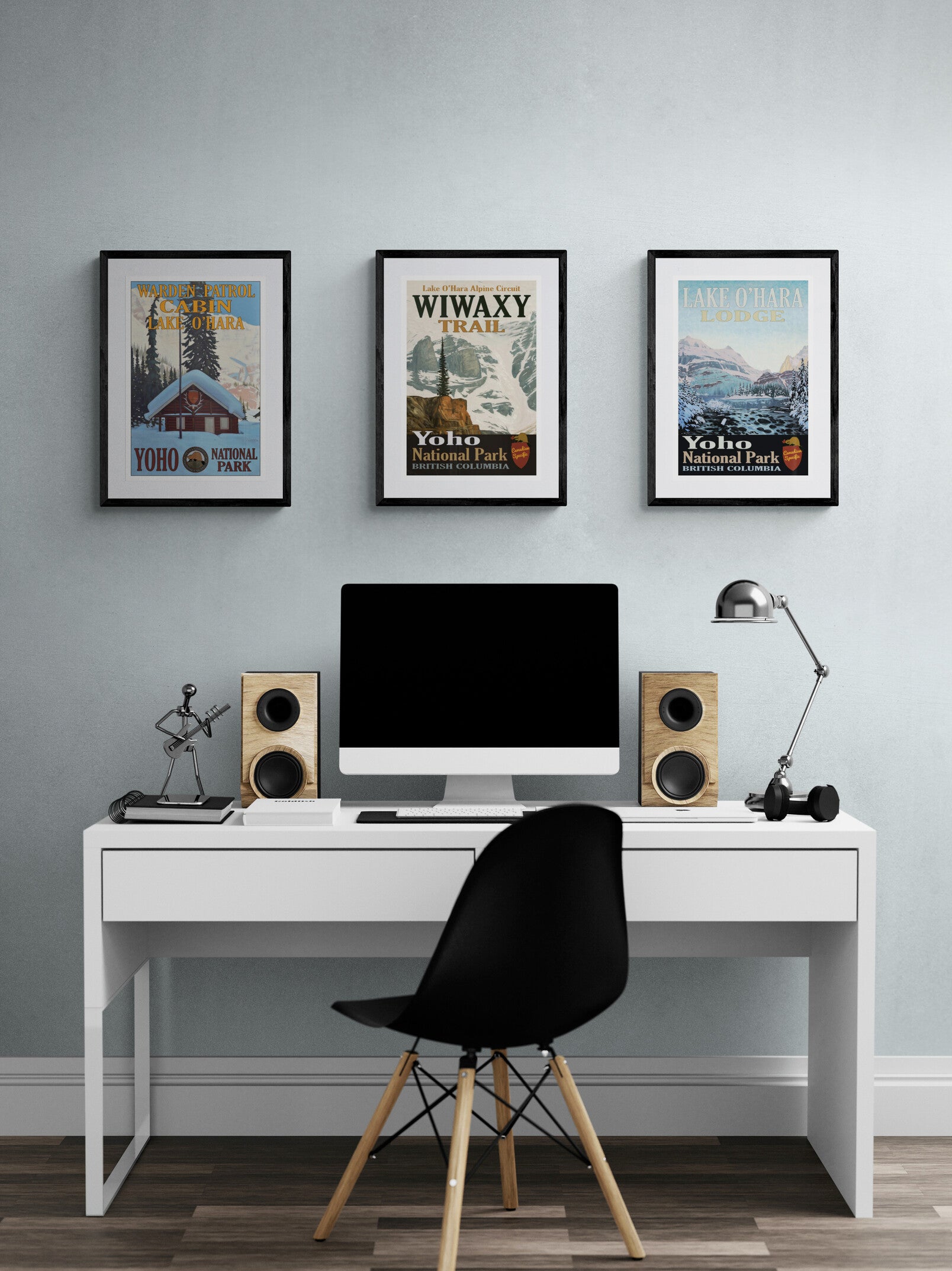 Warden Patrol Cabin - Lake O'Hara Poster