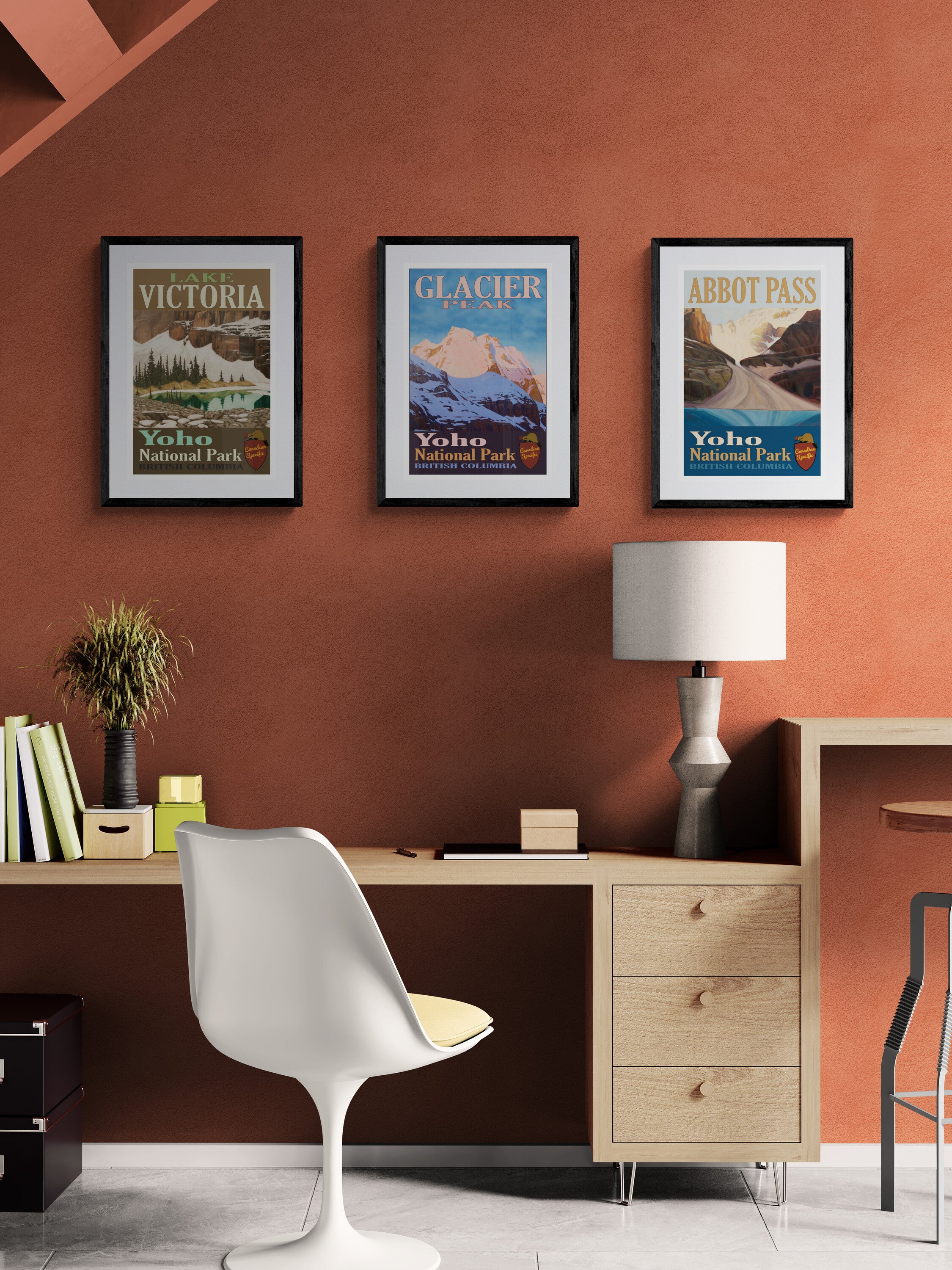 Abbot Pass - Yoho National Park Poster