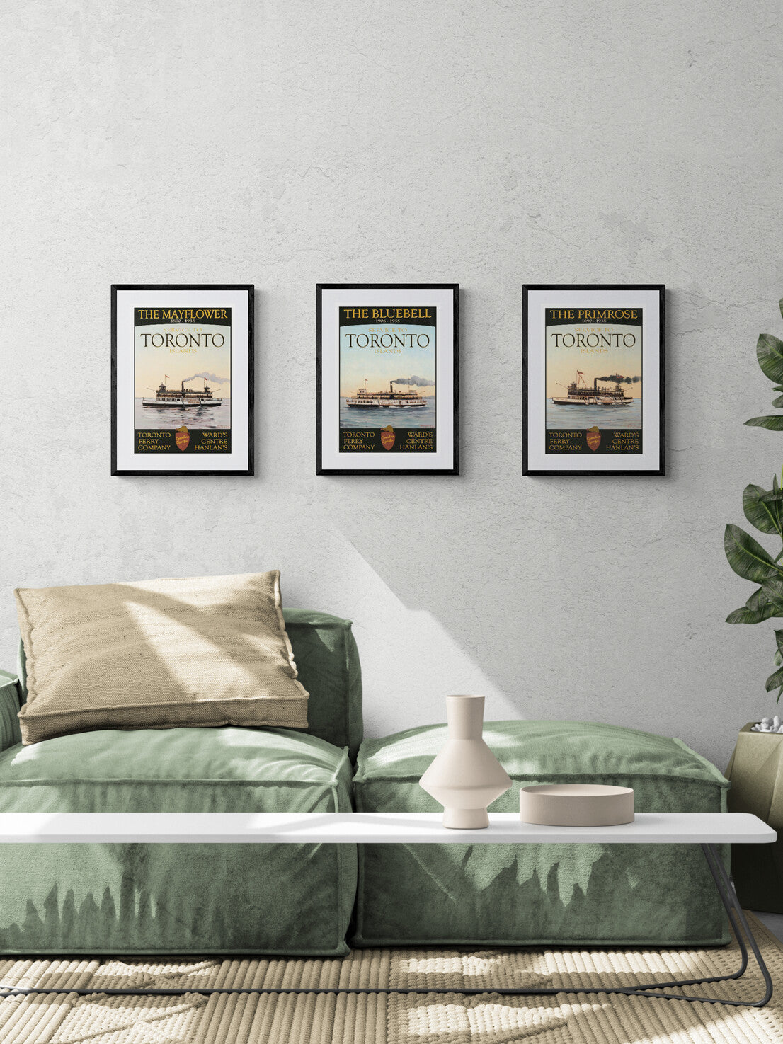 The Bluebell - Toronto Island Ferry Poster