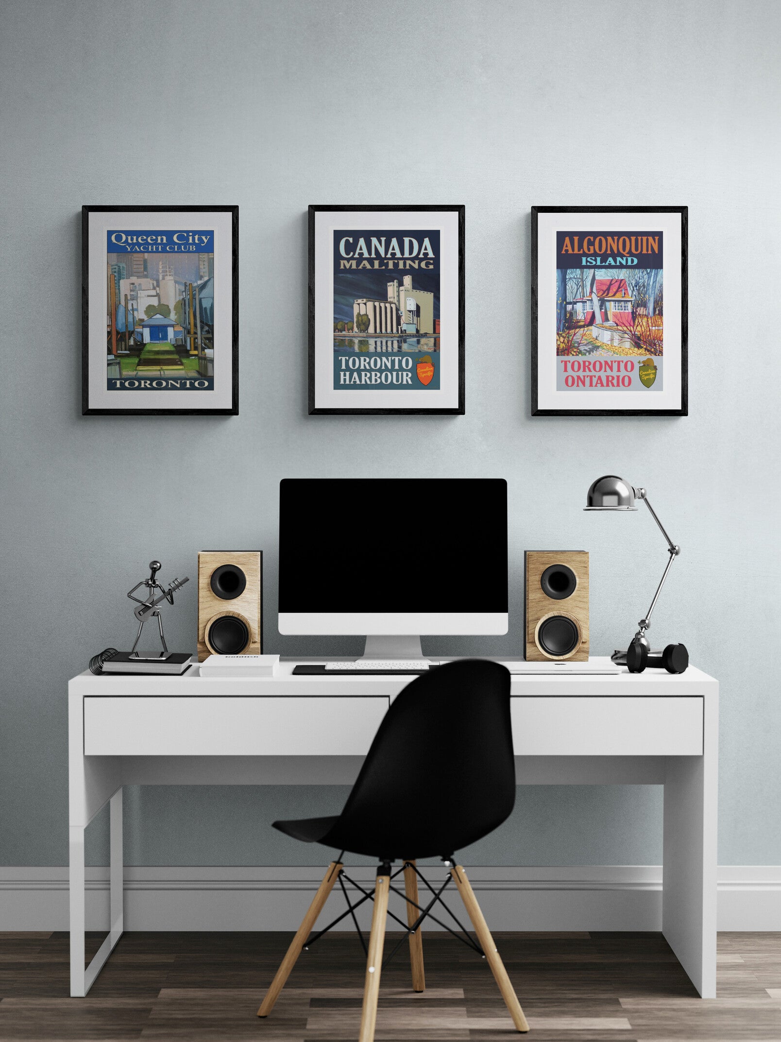 Algonquin Island Autumn Poster