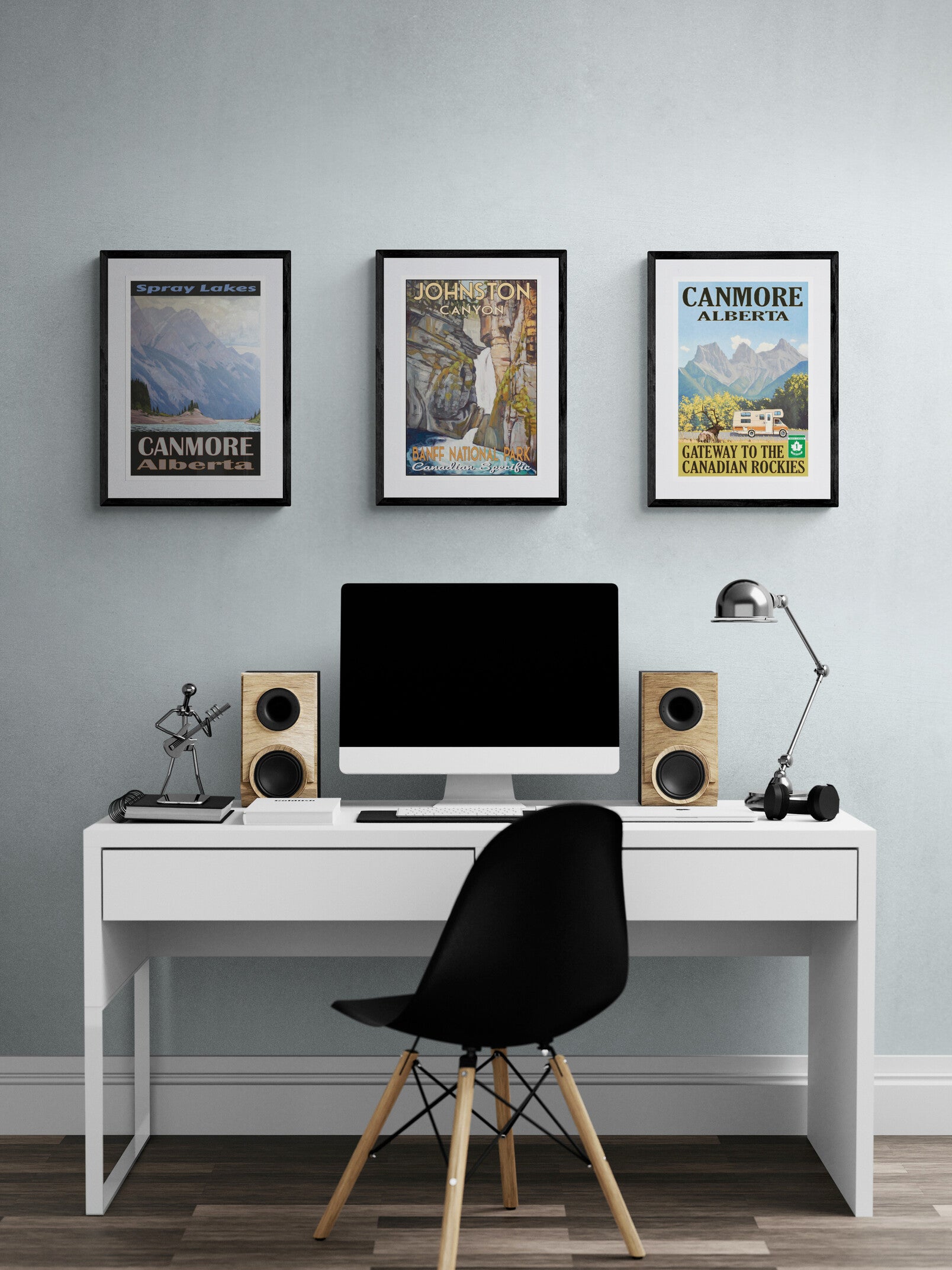 Canmore - Gateway to the Canadian Rockies Poster