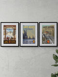 Tea Houses - Lake Louise Poster Series