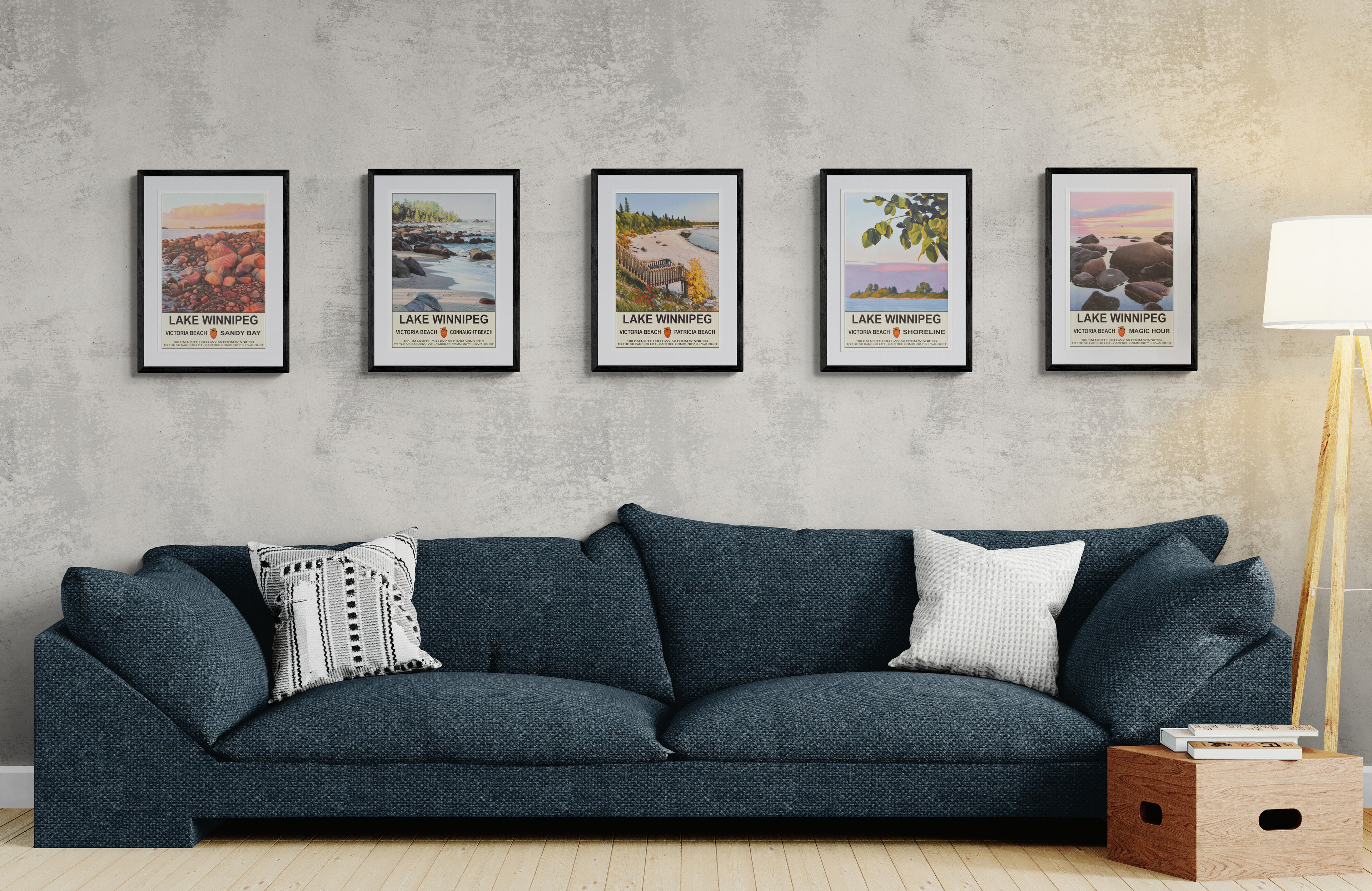 August - Lake Winnipeg Poster