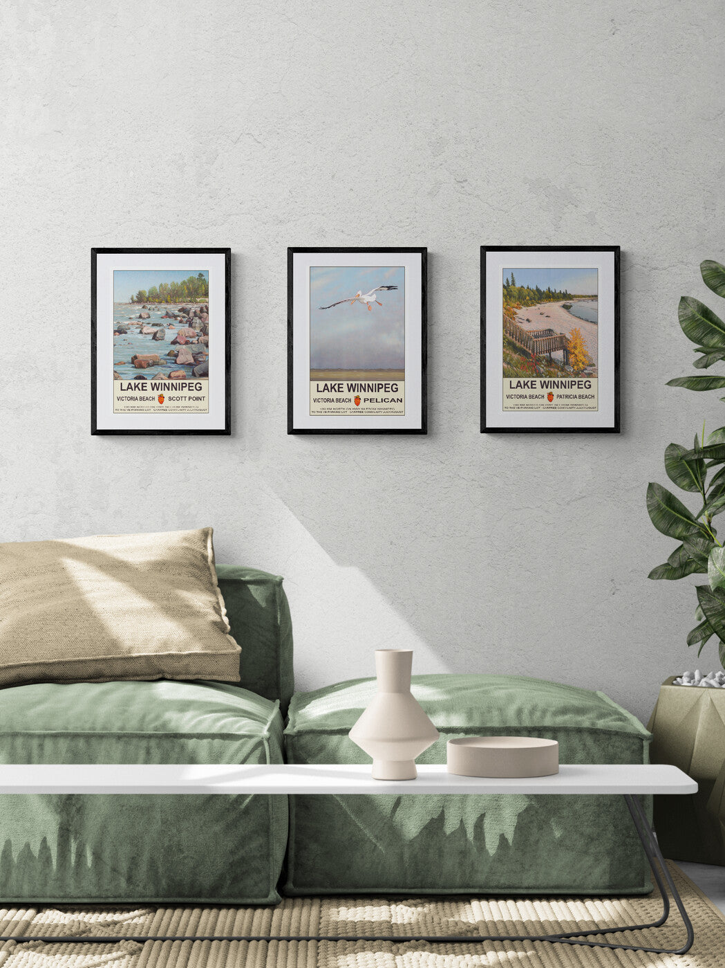 Patricia Beach - Lake Winnipeg Poster