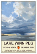 Prairie Sky - Lake Winnipeg Poster