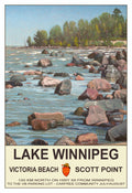 Scott Point - Lake Winnipeg Poster