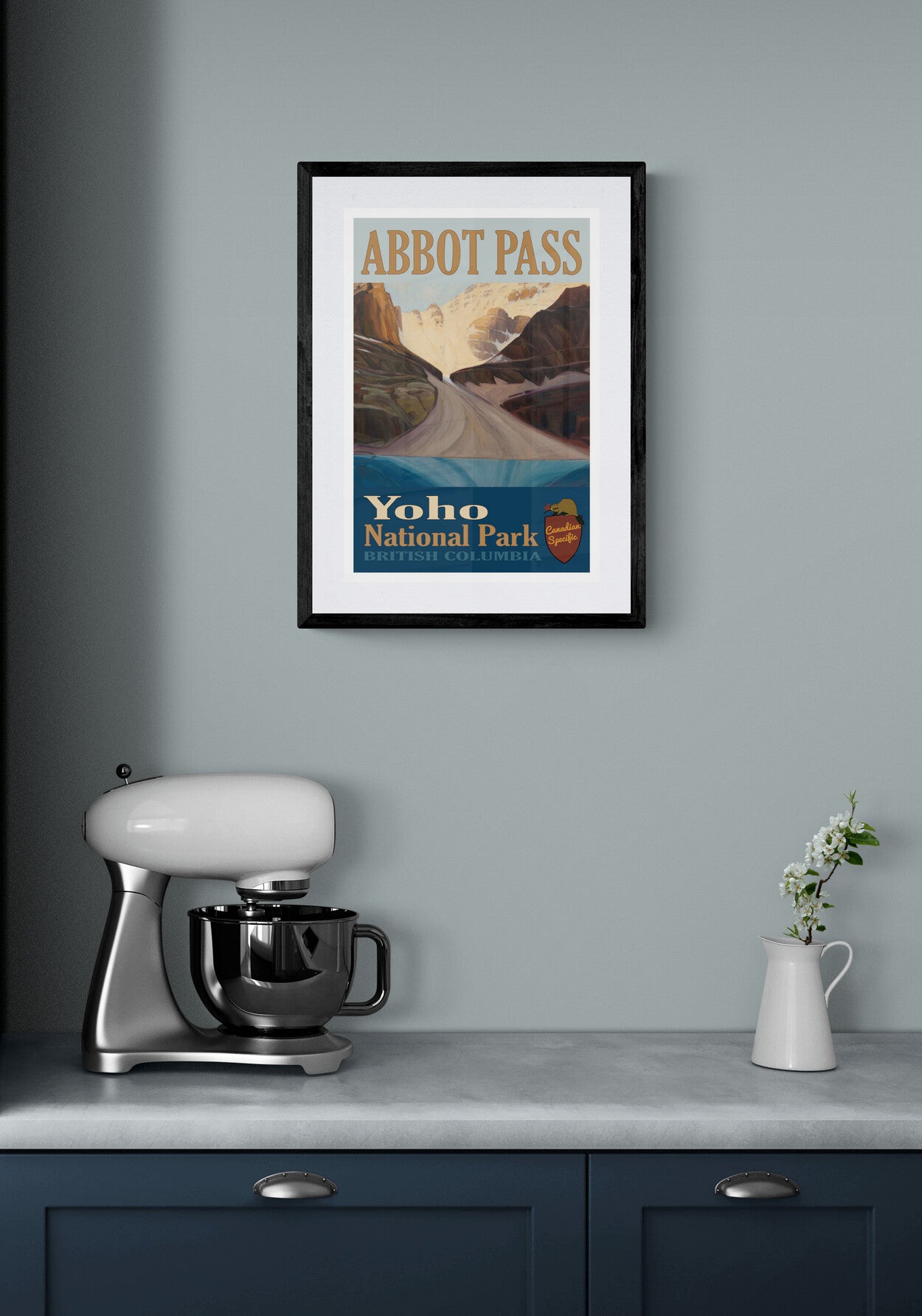 Abbot Pass - Yoho National Park Poster