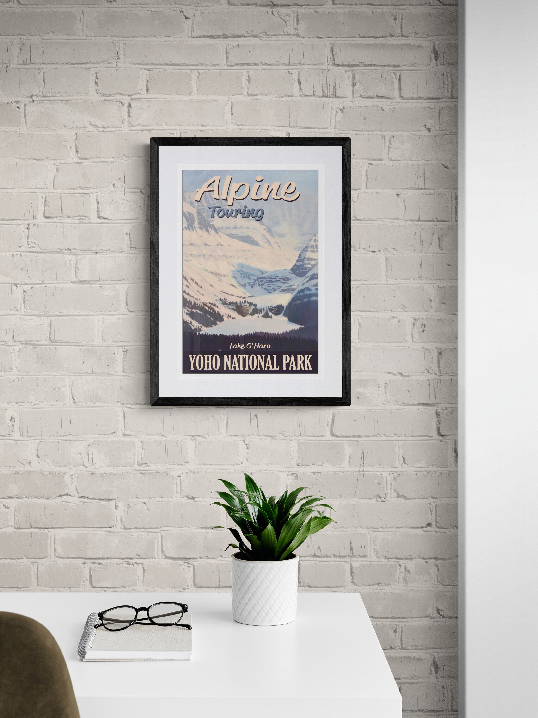 Alpine Touring - Lake O'Hara - Yoho National Park Poster