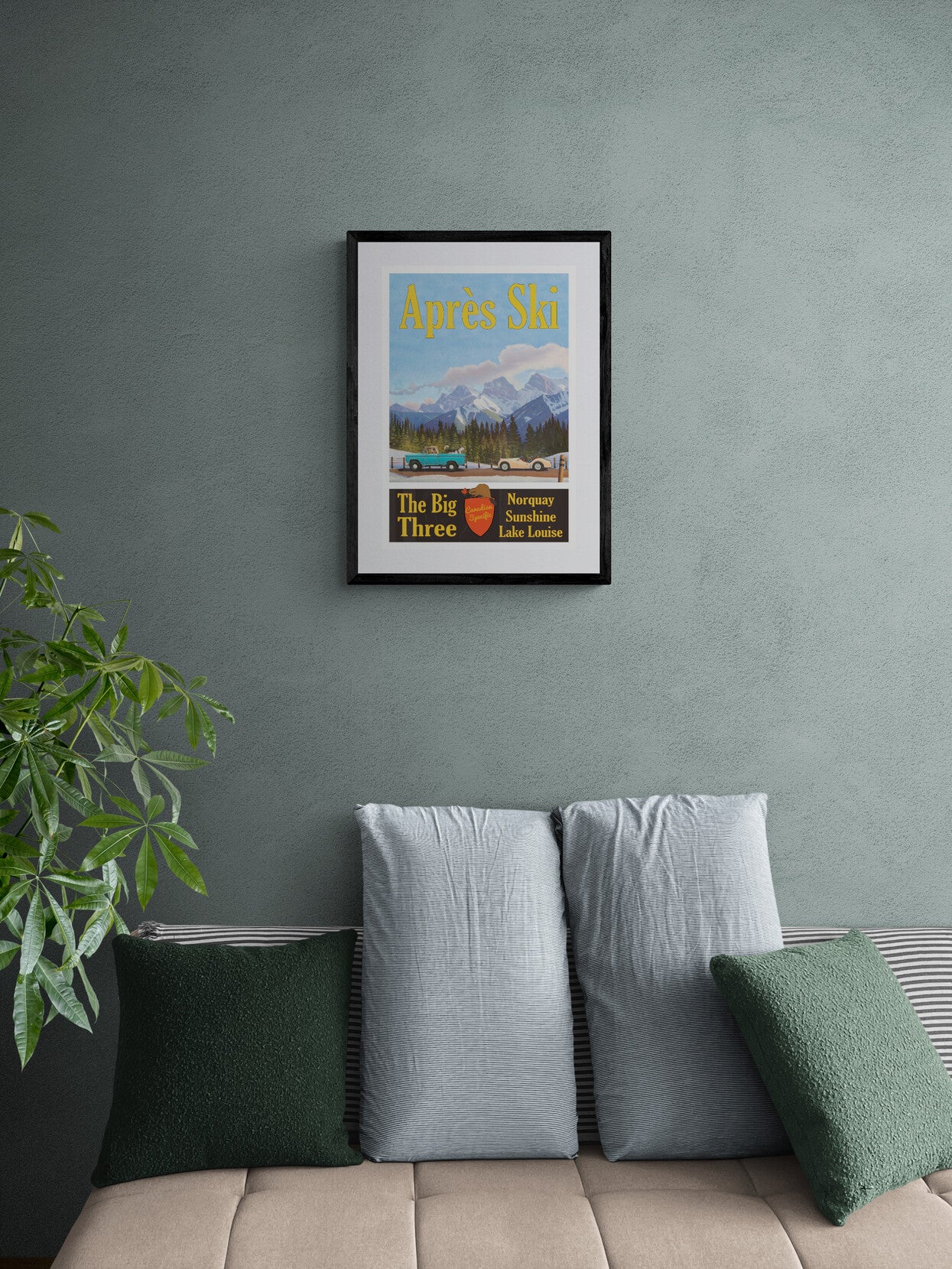 Apres Ski - Three Sisters Poster