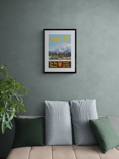 Apres Ski - Three Sisters Poster