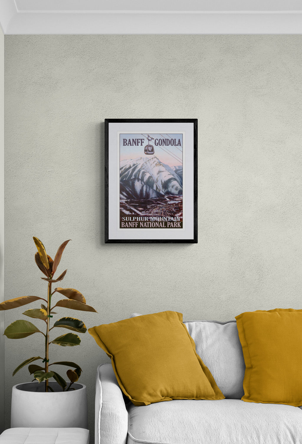 Banff Gondola - Sulphur Mountain Poster