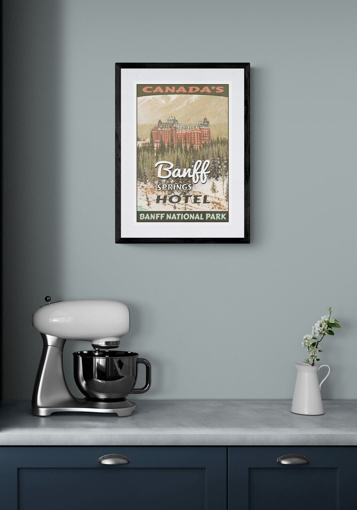 Banff Springs Hotel Poster
