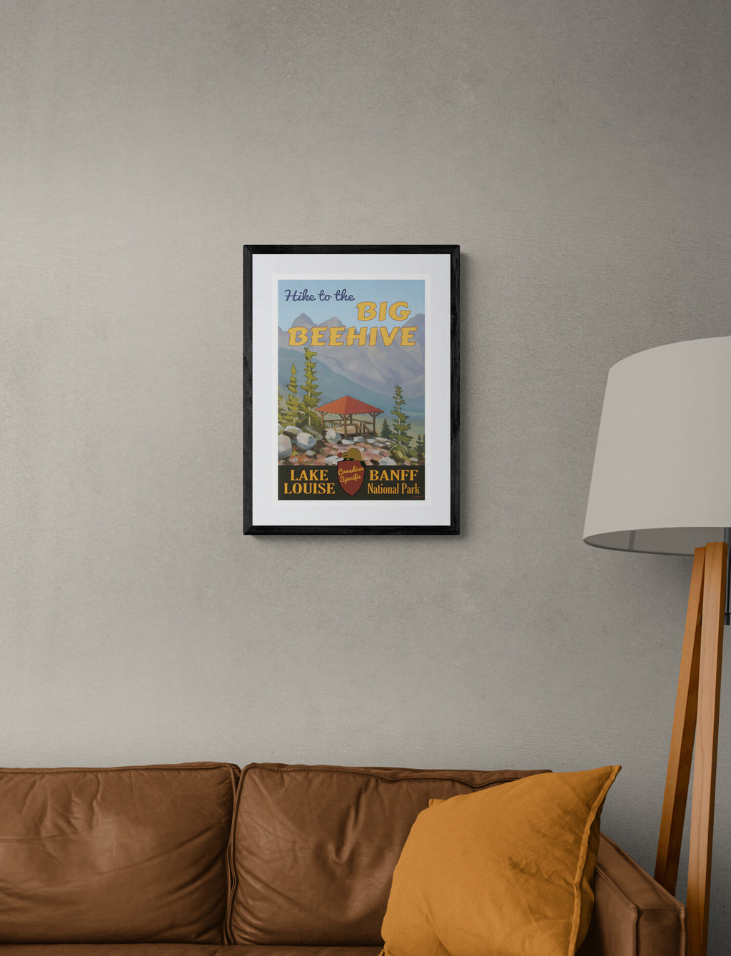 Big Beehive - Lake Louise Poster