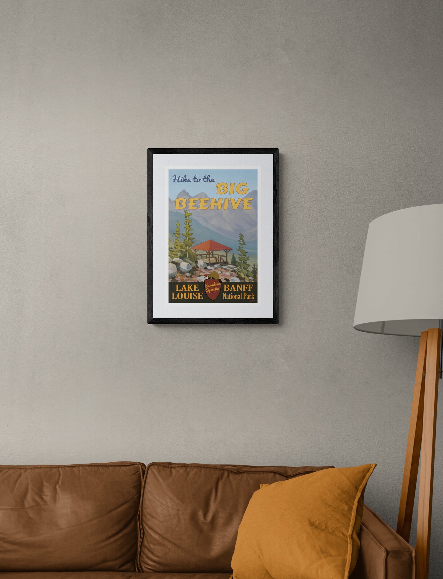 Big Beehive - Lake Louise Poster