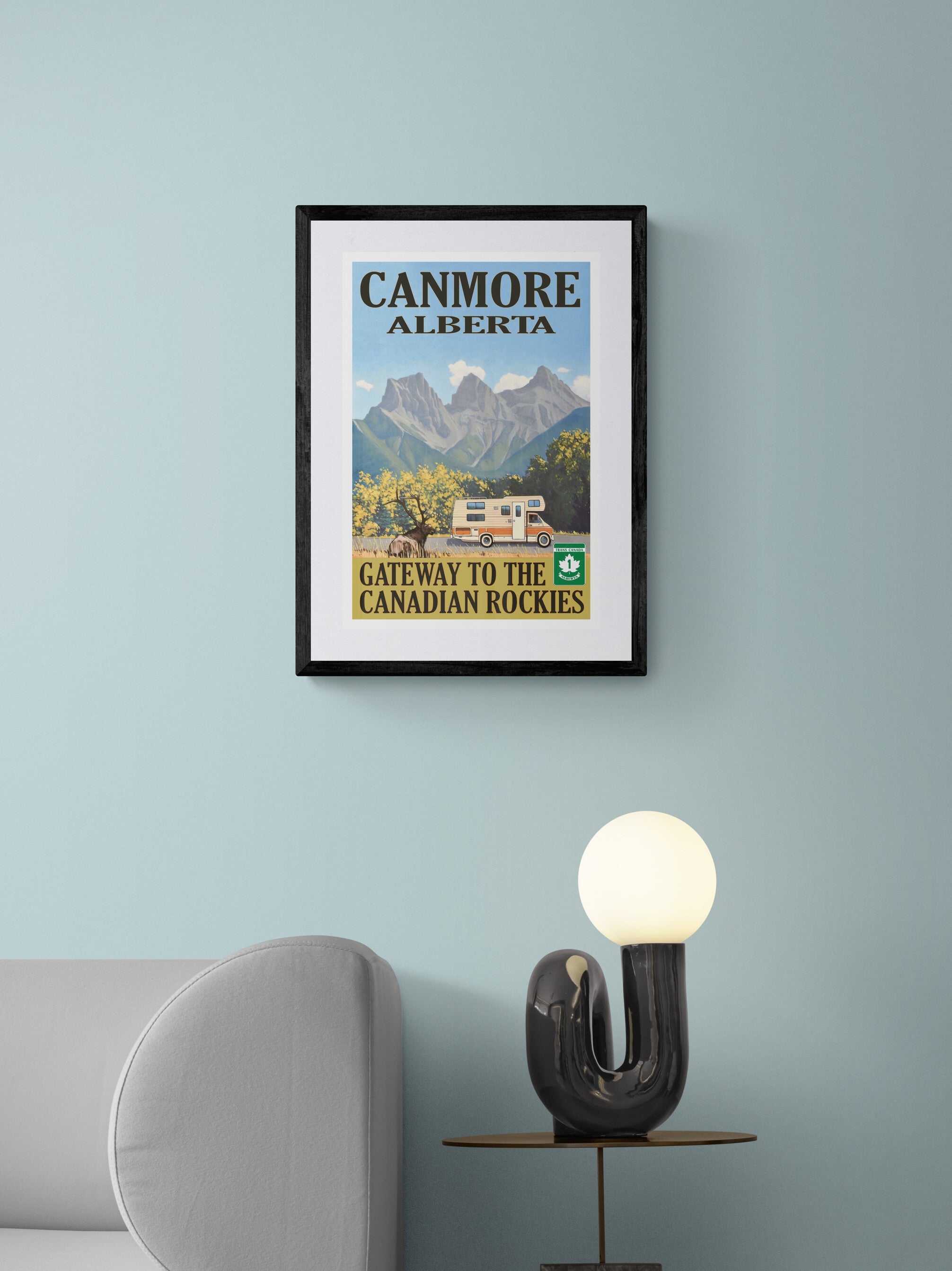 Canmore - Gateway to the Canadian Rockies Poster