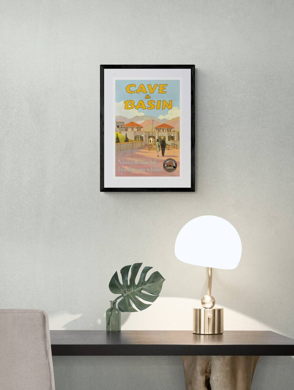 Cave and Basin - National Historic Site Poster