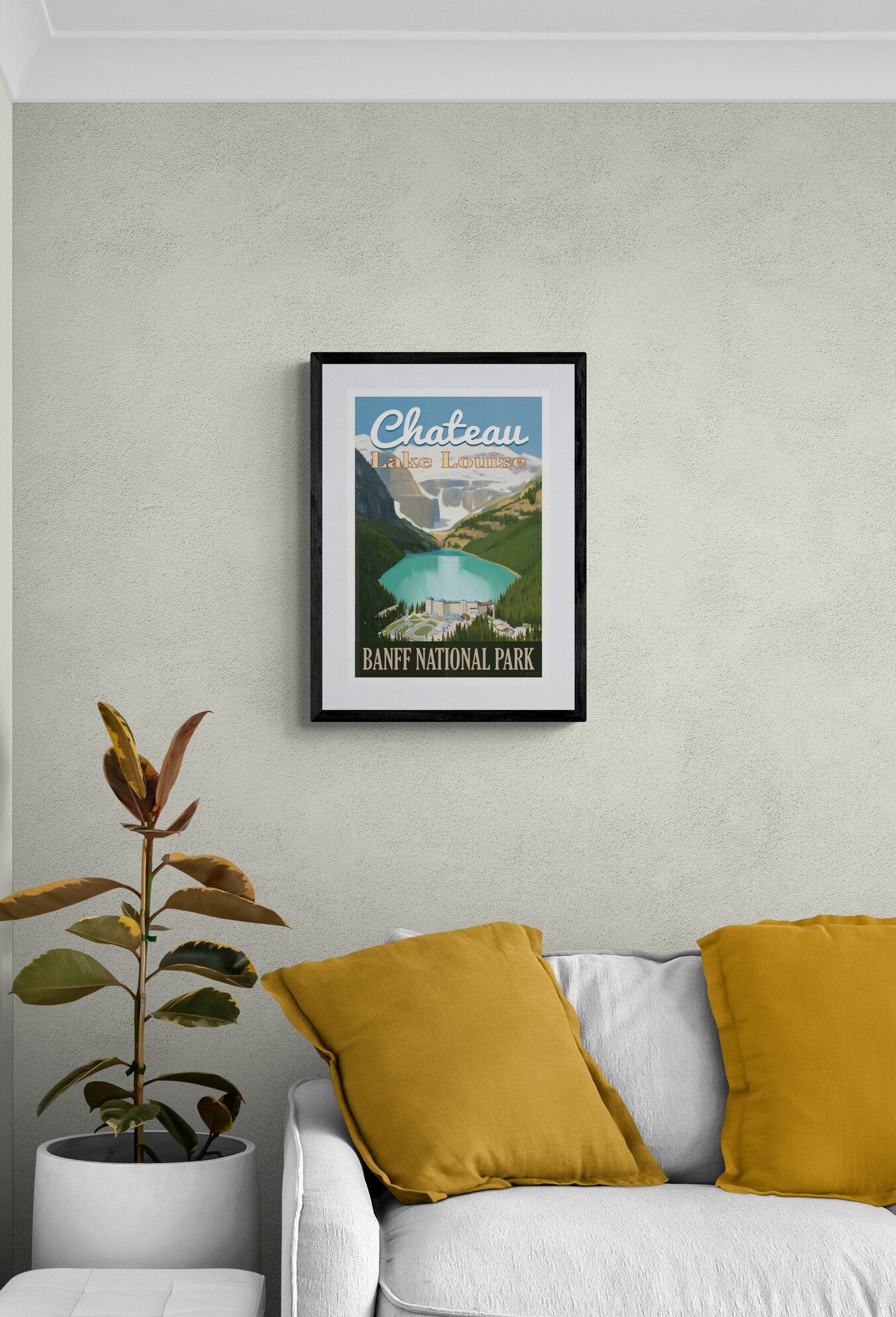 Chateau Lake Louise - Summer Poster