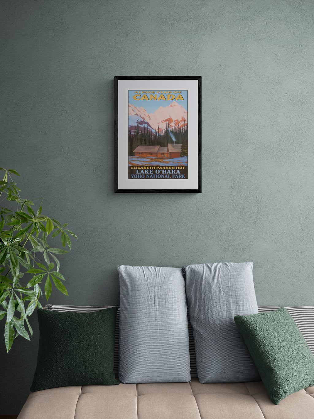 Alpine Club of Canada - Elizabeth Parker Hut Poster