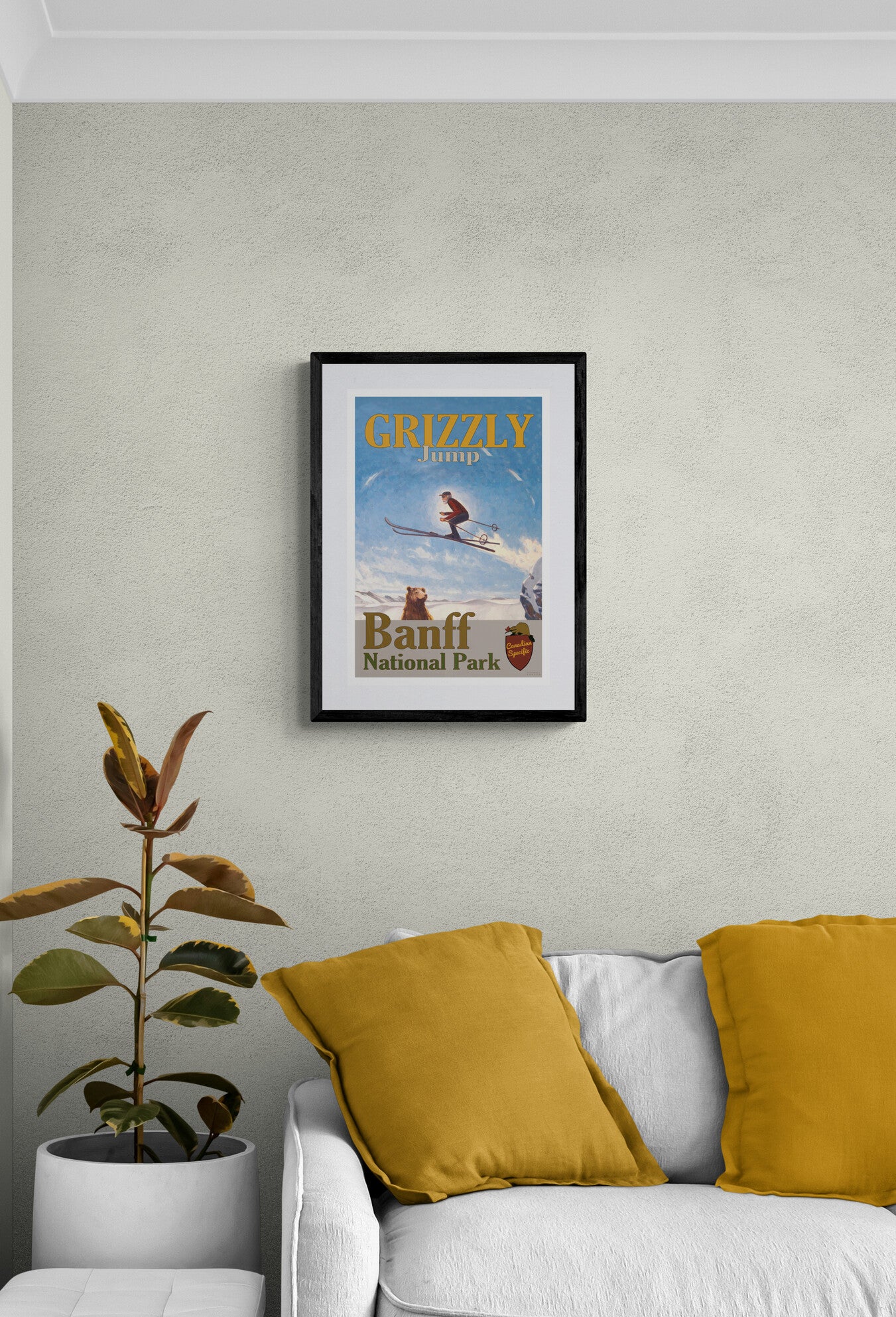 Grizzly Jump Poster