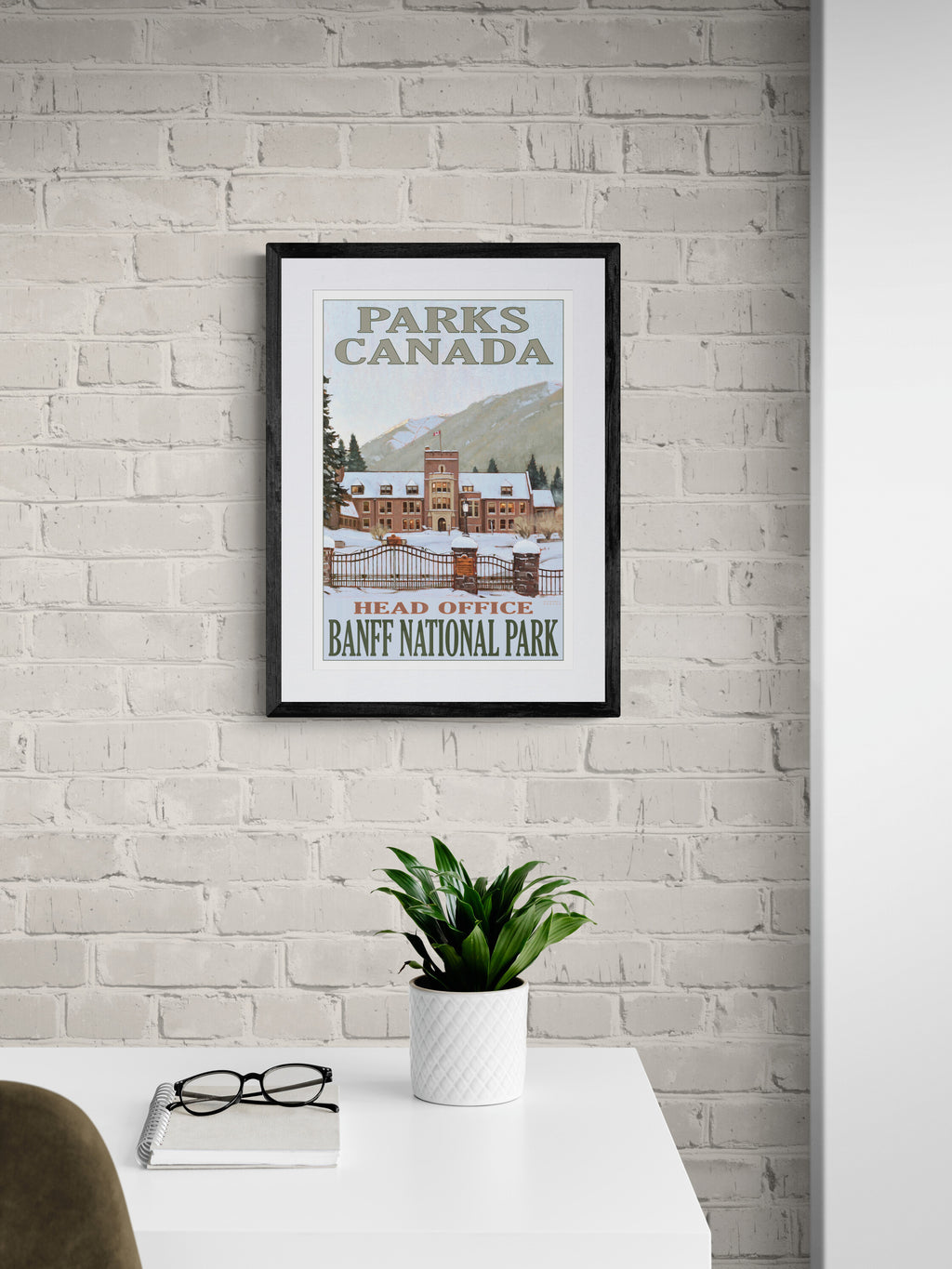 Head Office - Banff National Park Poster
