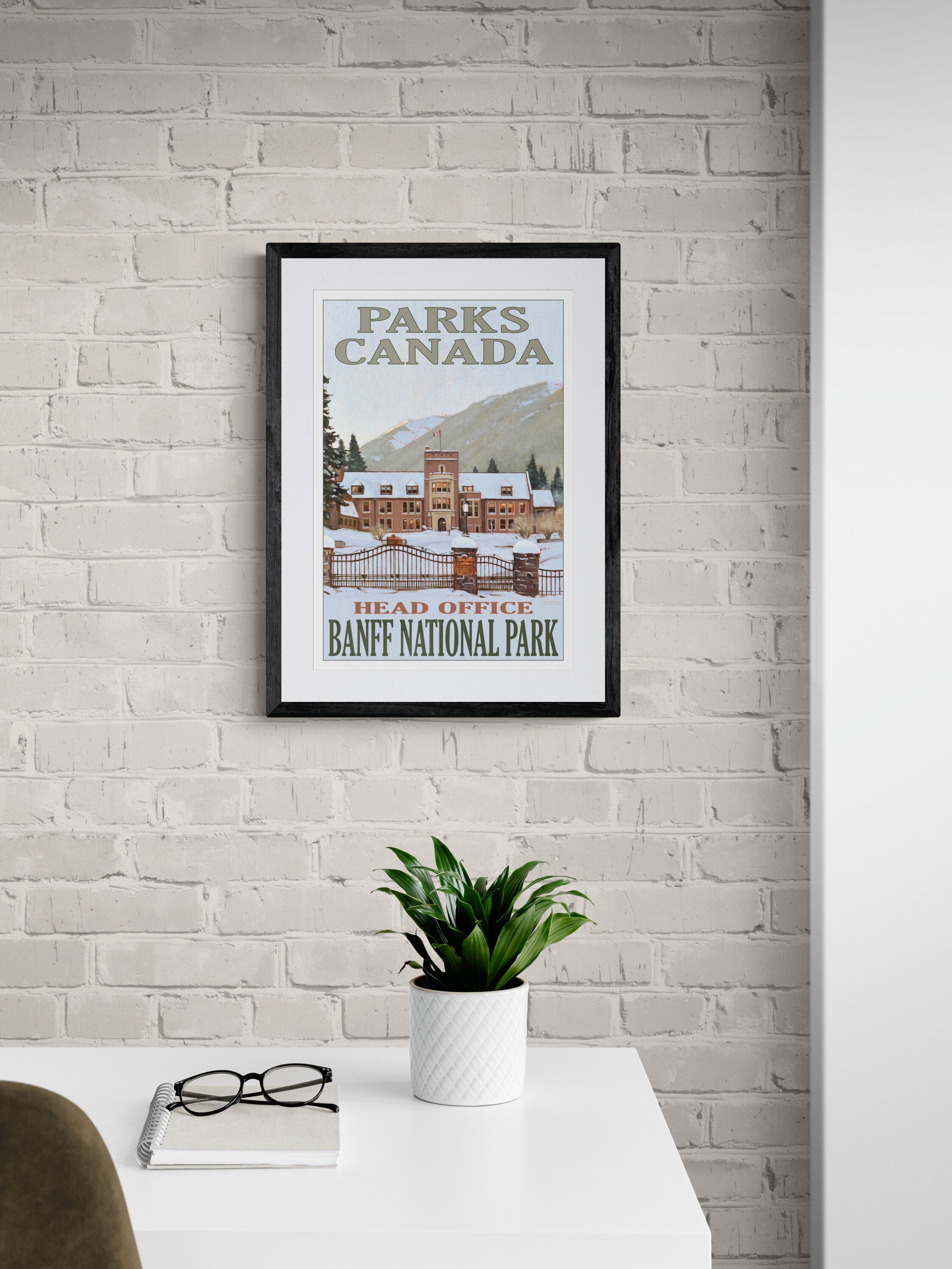 Head Office - Banff National Park Poster