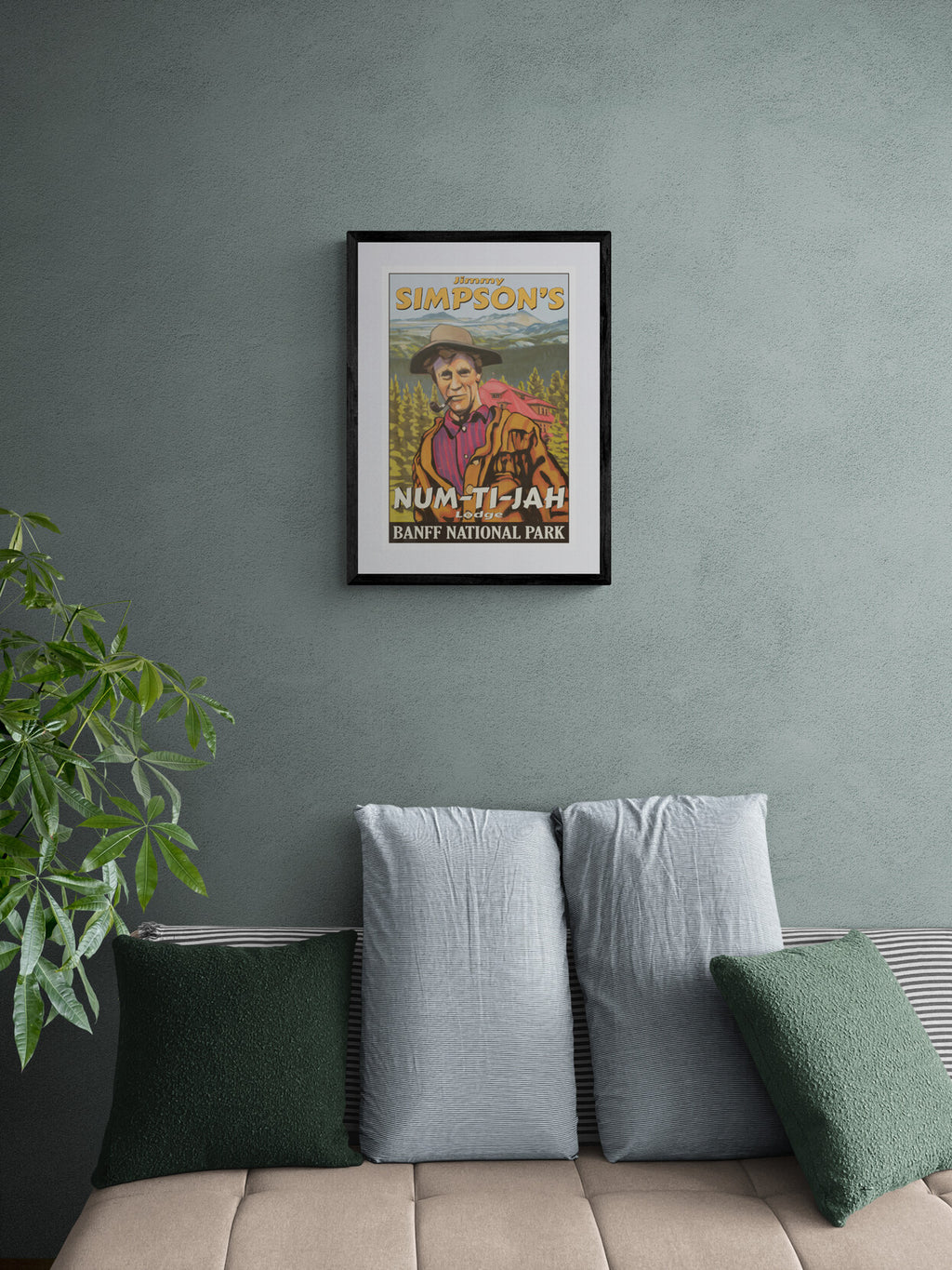 Jimmy Simpson Num-Ti-Jah Lodge Poster