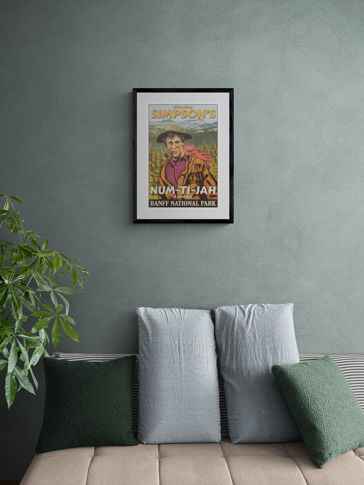 Jimmy Simpson Num-Ti-Jah Lodge Poster