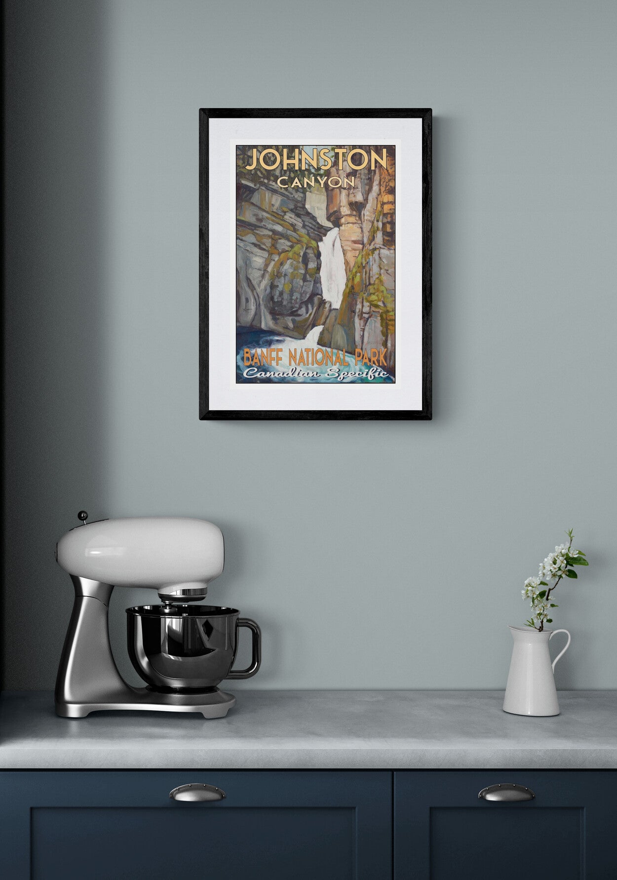 Johnston Canyon - Banff National Park Poster