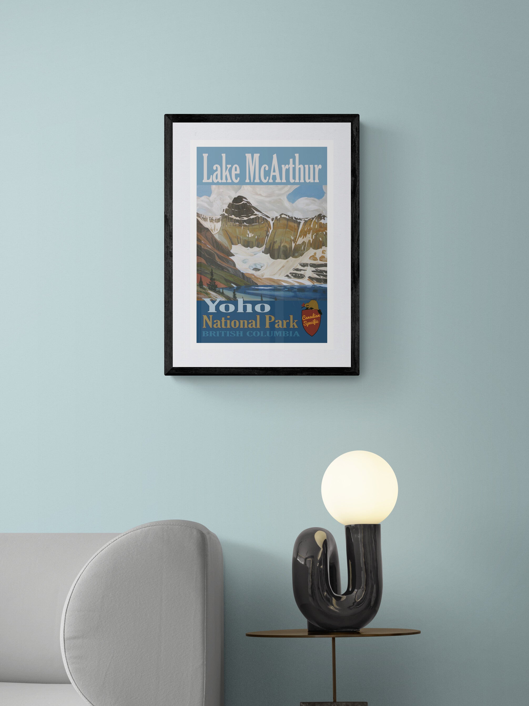 Lake McArthur - Yoho National Park Poster