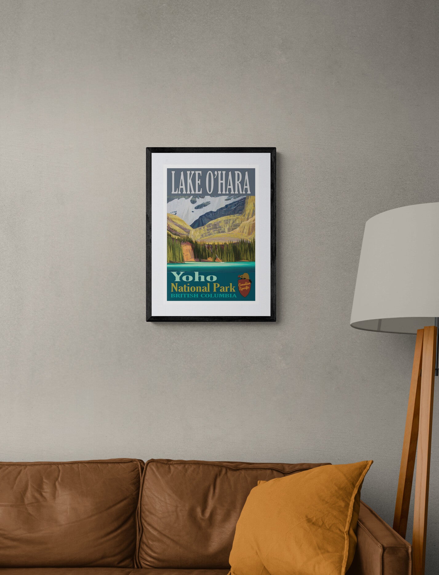 Lake O'Hara 2012 - Yoho National Park Poster