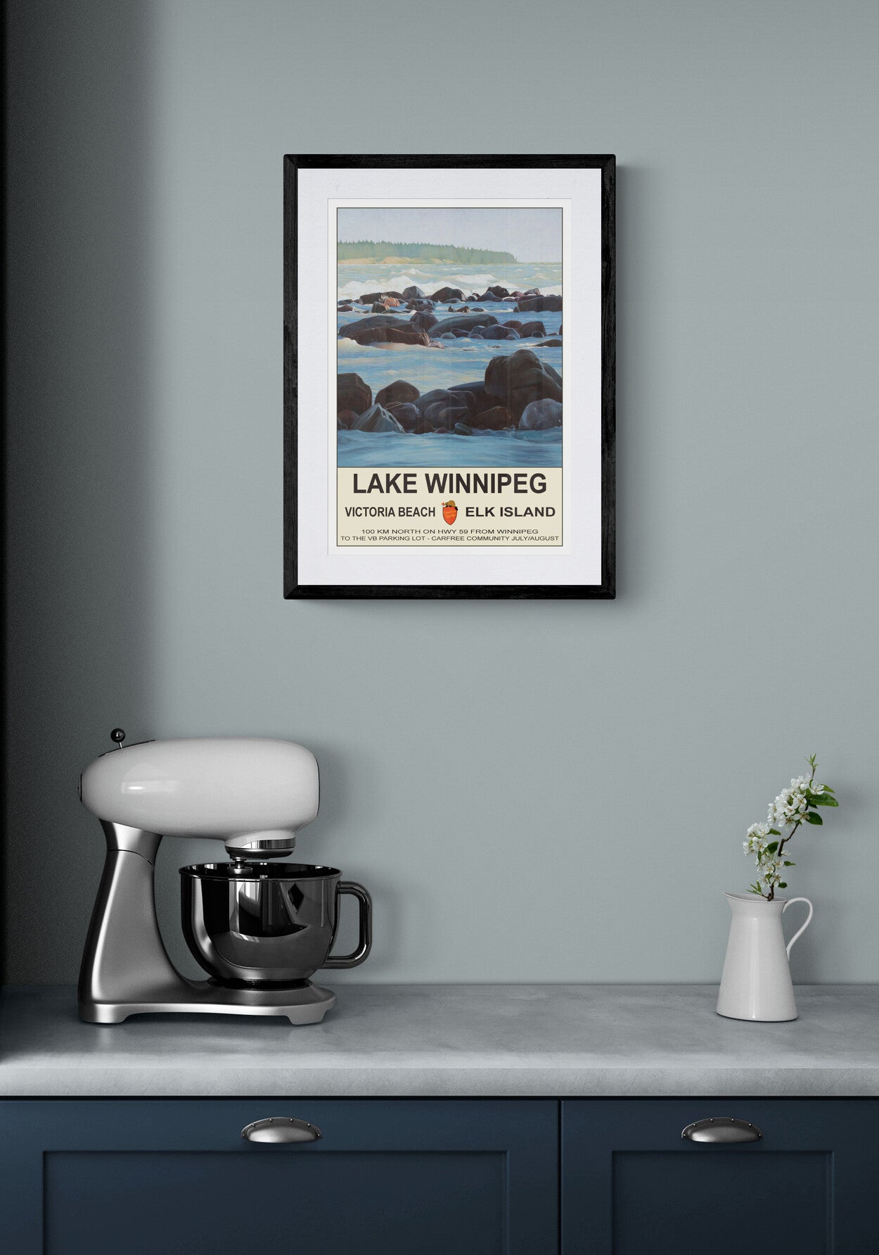 Elk Island - Lake Winnipeg Poster