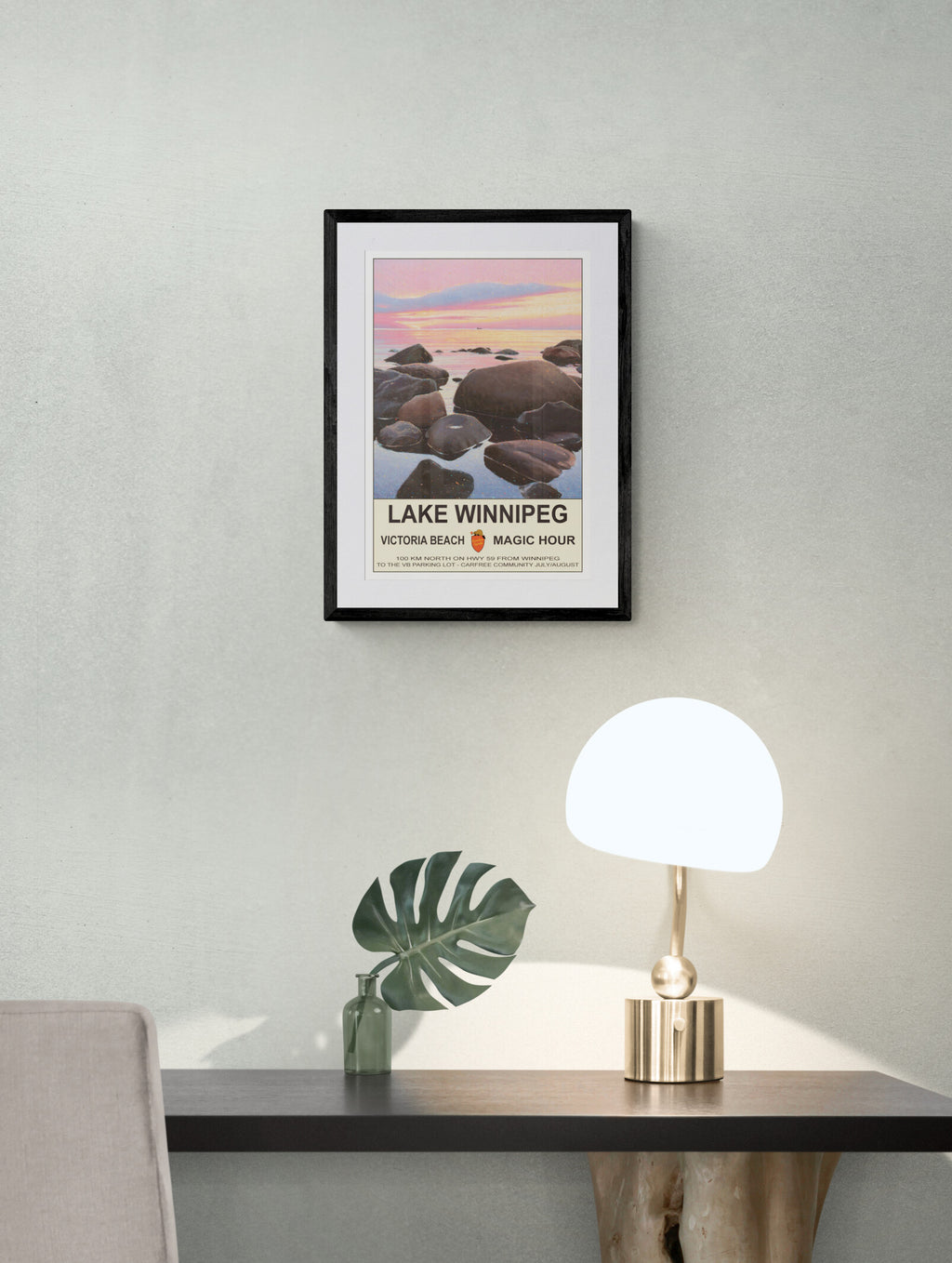 Lake Winnipeg - Magic Hour Poster