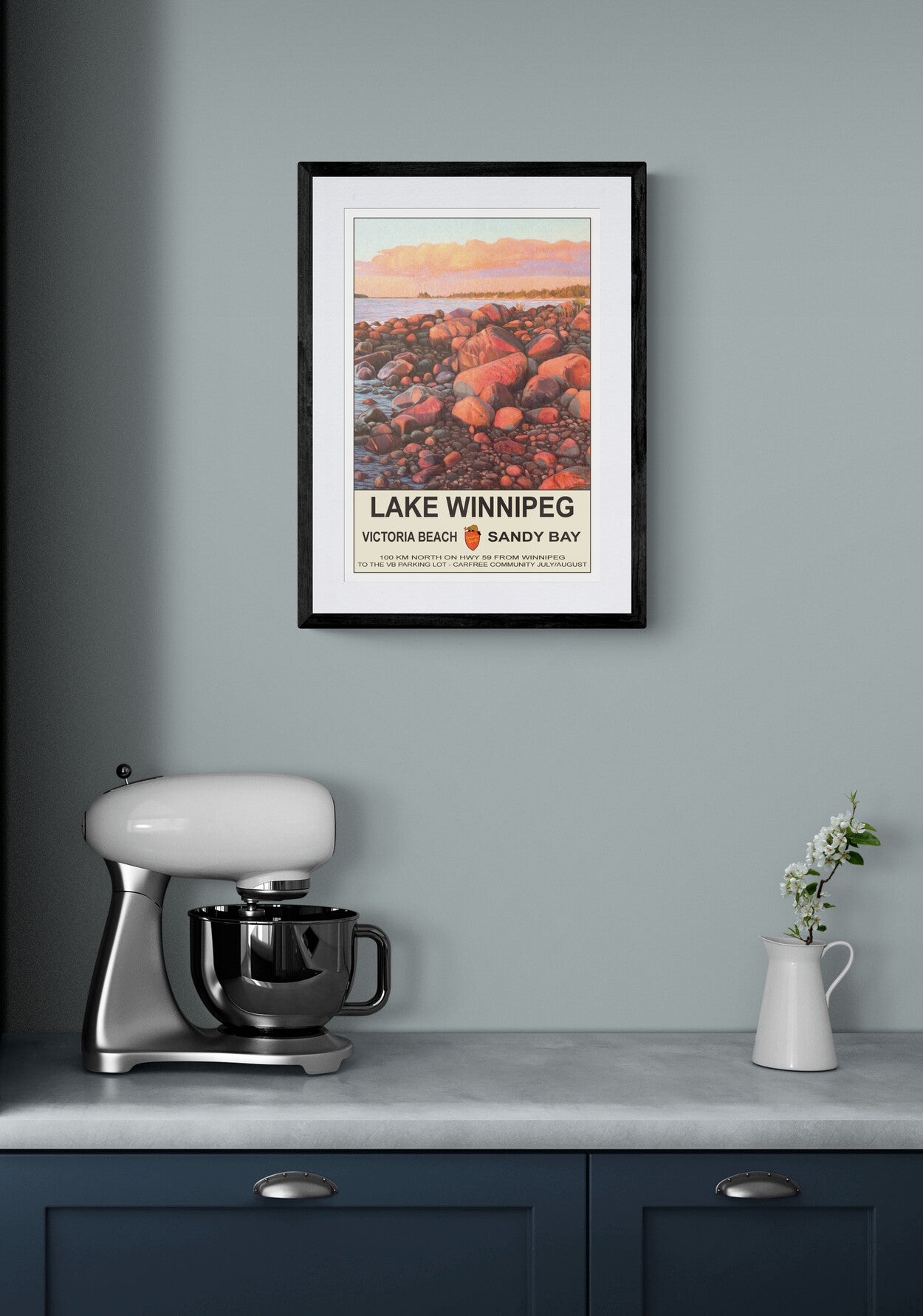 Sandy Bay - Lake Winnipeg Poster