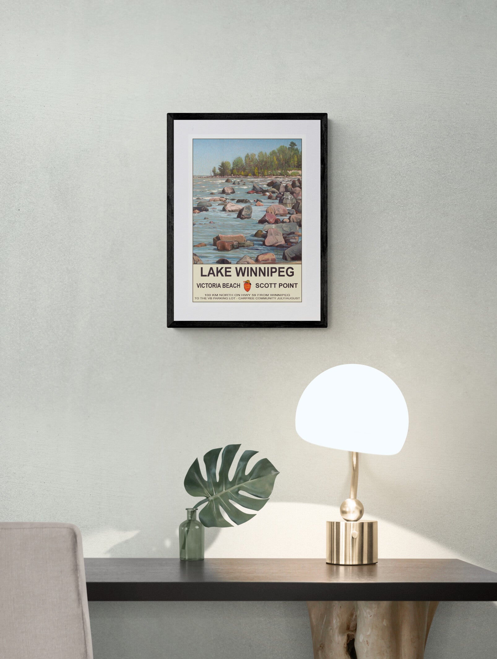 Scott Point - Lake Winnipeg Poster