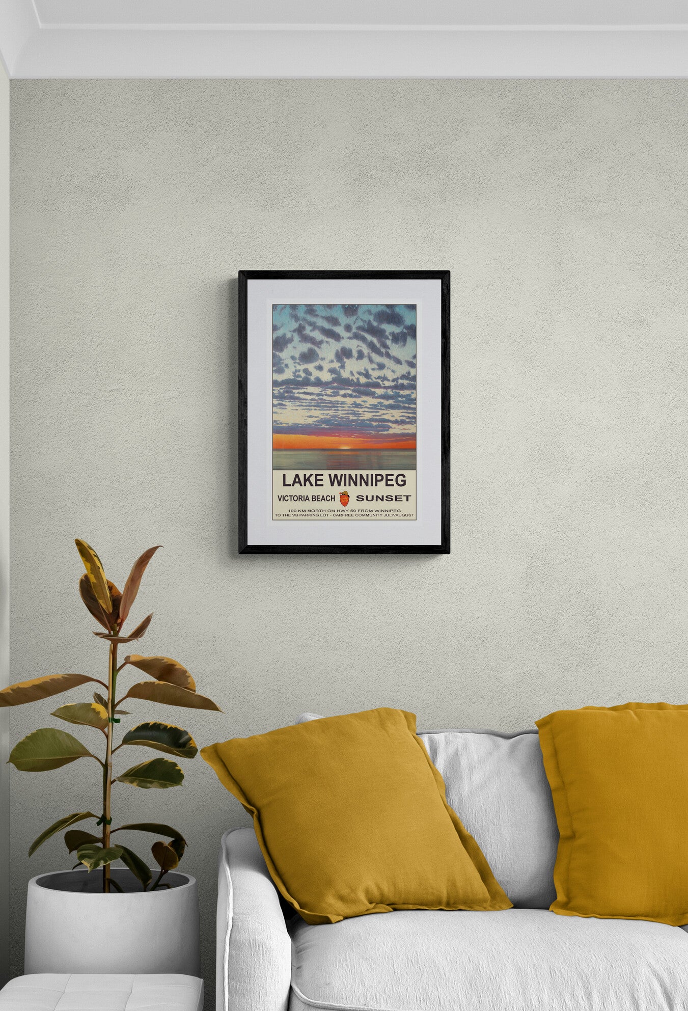 Lake Winnipeg Sunset Poster