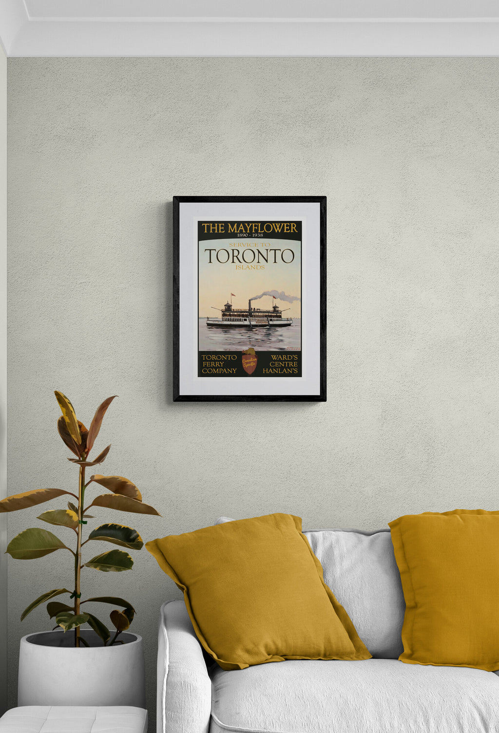 The Mayflower - Toronto Island Ferry Poster