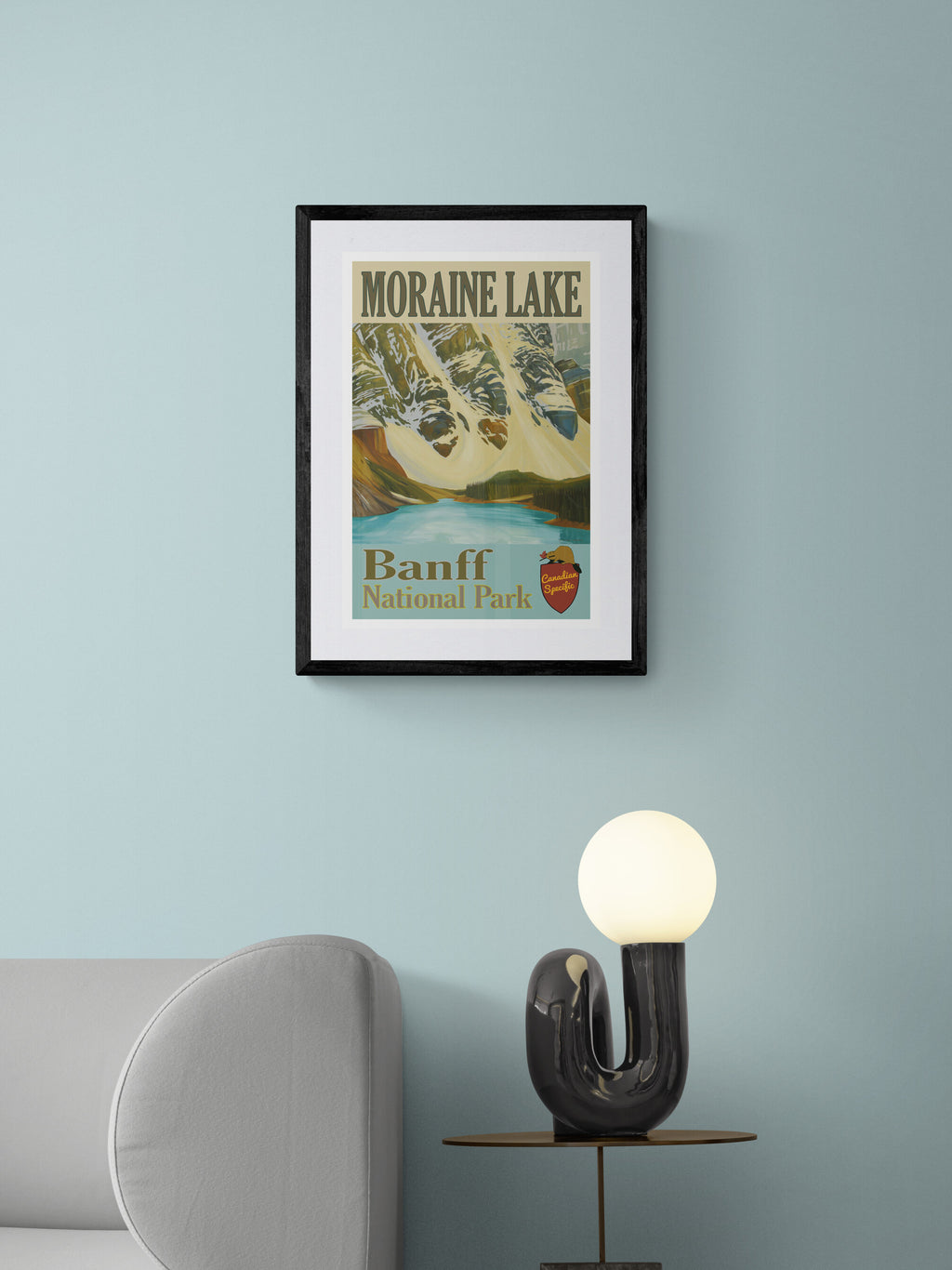 Moraine Lake Poster
