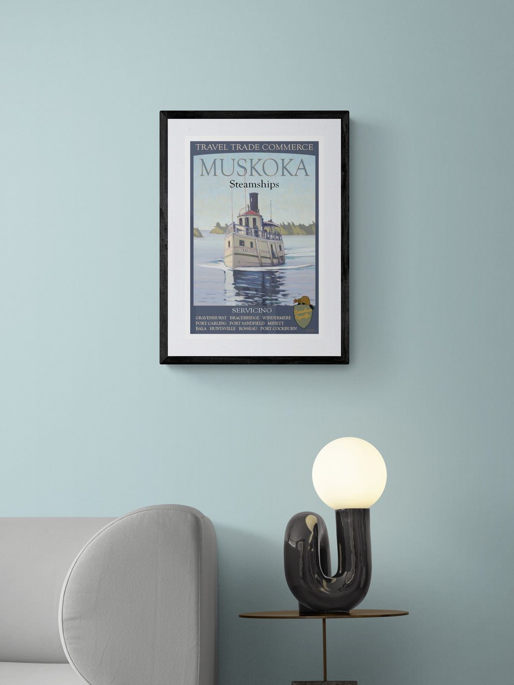 Muskoka Steamships Poster