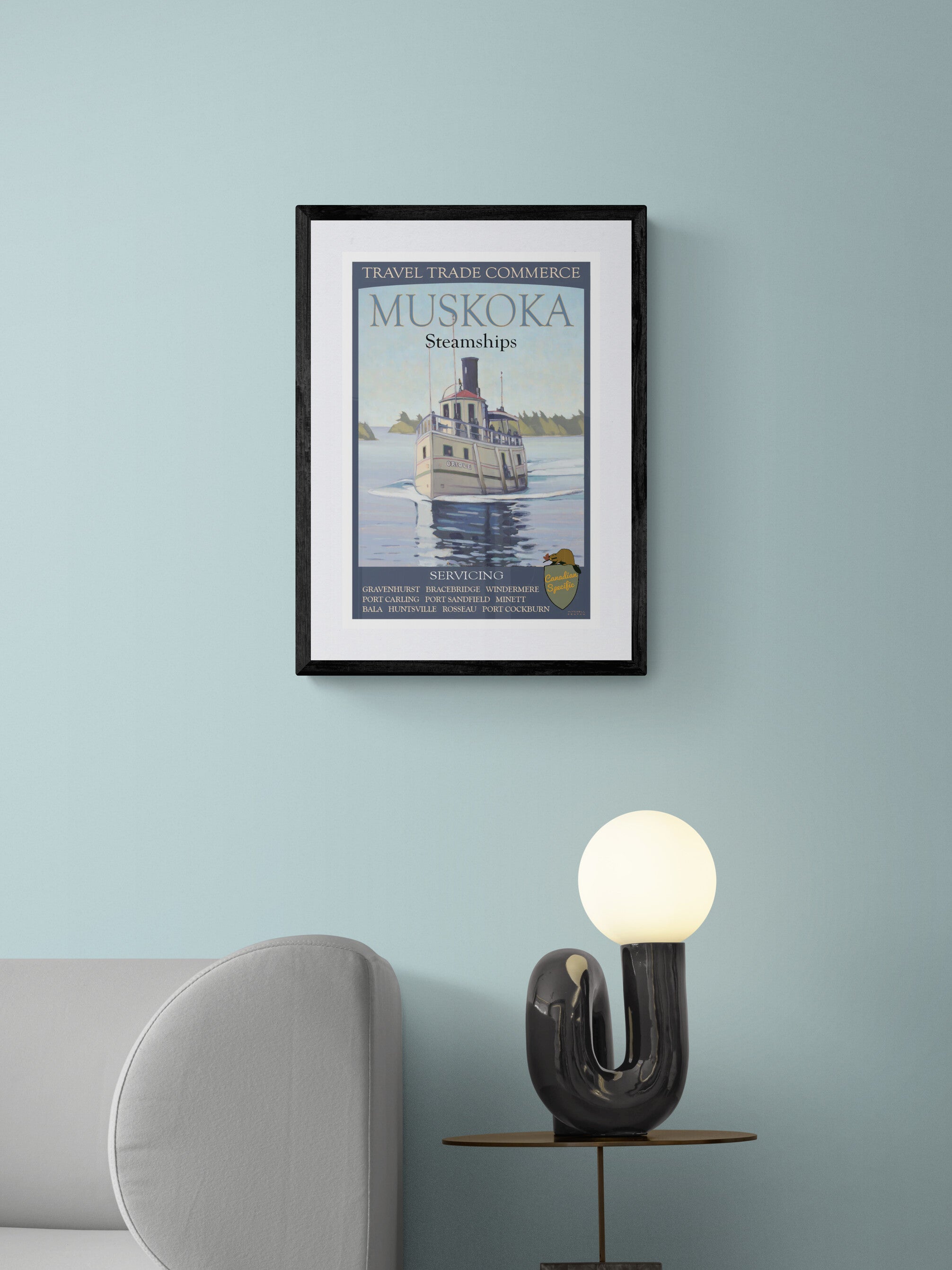 Muskoka Steamships Poster