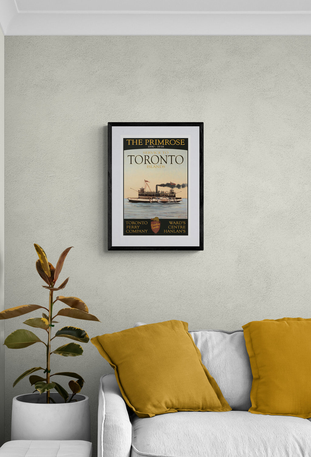 The Primrose - Toronto Island Ferry Poster