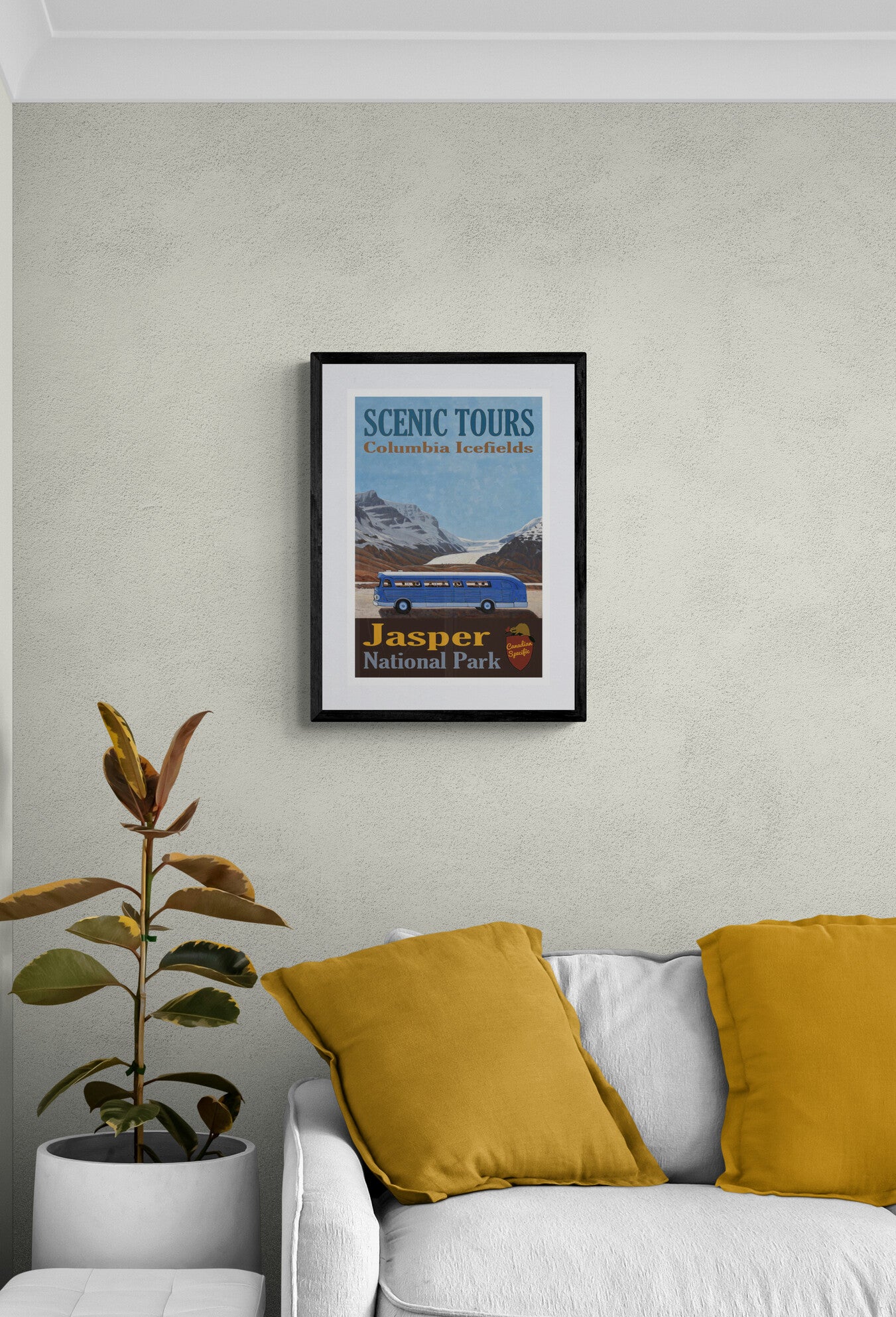 Scenic Tours - Columbia Icefields Poster